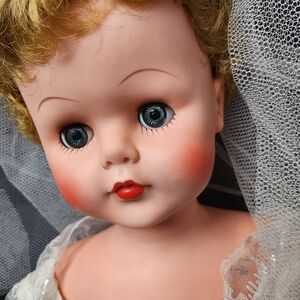 1960s Betty the Beautiful Bride Doll Vintage 30" RARE With Original Box